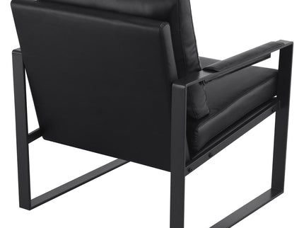 Goldbriar - Upholstered Track Arm Accent Chair - Black