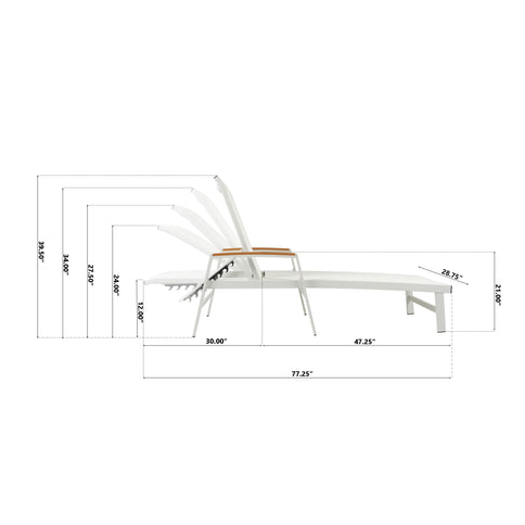 Oaxton - Chaise Lounge