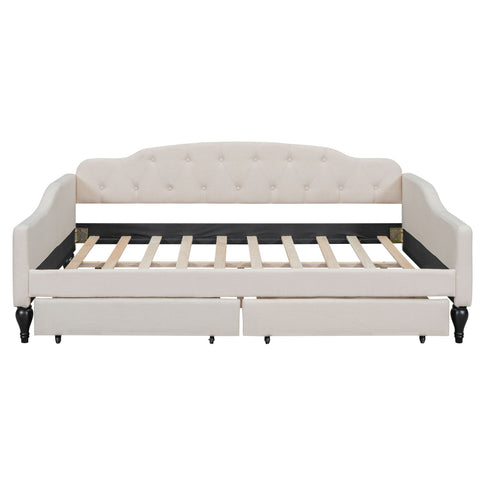 Upholstered Tufted Daybed