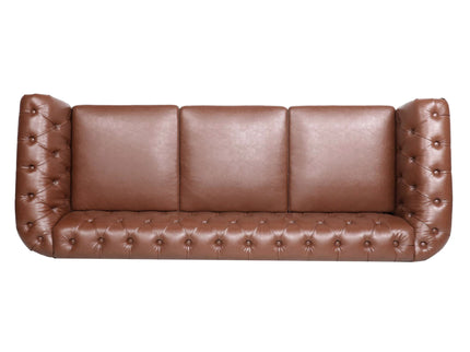 Rolled Arm Chesterfield 3 Seater Sofa