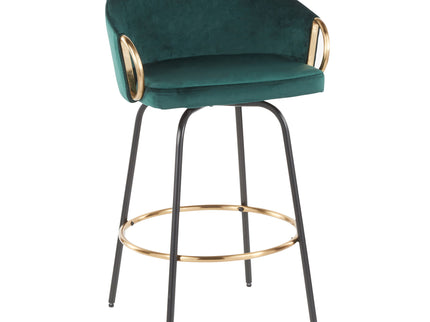 Claire - Contemporary / Glam Counter Stool (Set of 2)