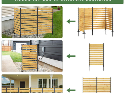 Outdoor Privacy Screen For Pool And Equipment Enclosures