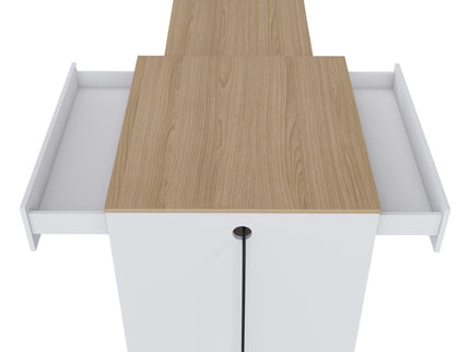 Expandable Kitchen Island With Power Outlet