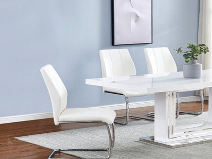 Dining Chair, Soft Upholstered (Set of 2) - White