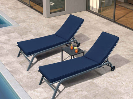 Outdoor Lounge Chair Cushion Replacement Patio Funiture Seat Cushion Chaise