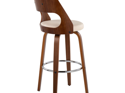 Cecina - Mid-Century Modern Barstool With Swivel (Set of 2)