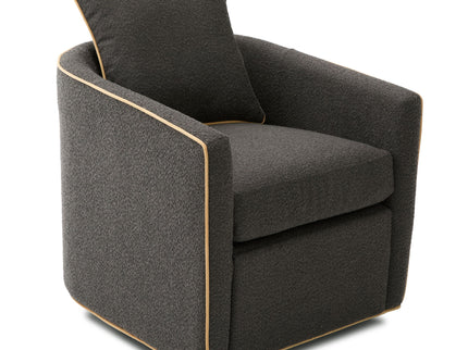 Swivel Accent Chair, Rotating Base, For Living Room