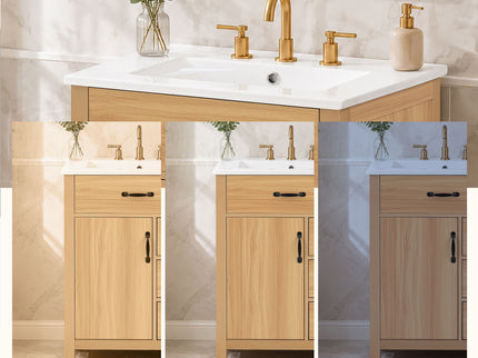 Modern Traditional Bathroom Vanity With Sink