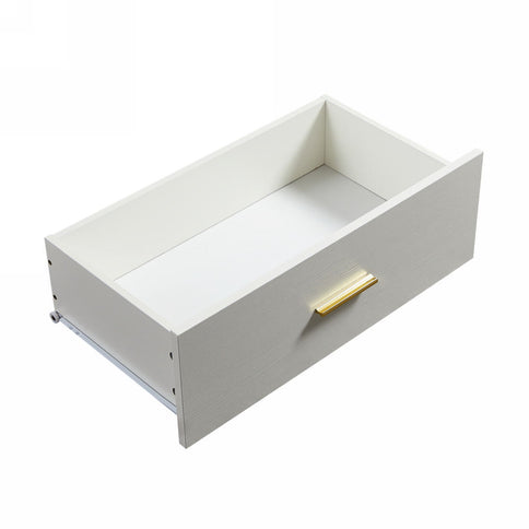 Modern Drawer Dresser For Bedroom, Ample Storage Wide Chest Of Drawers