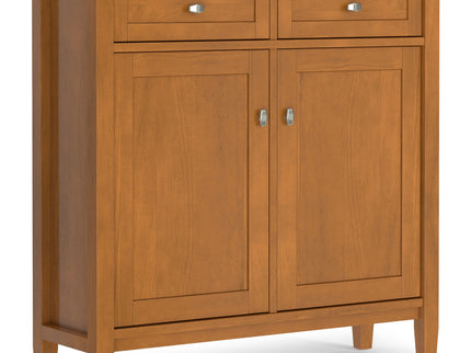 Warm Shaker - Entryway Storage Cabinet - Brown