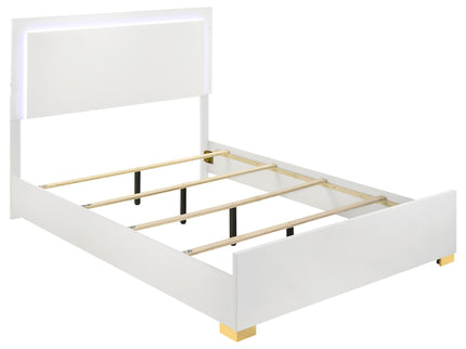 Jeremiah - LED Panel Bed With Touch Controlled Lighting