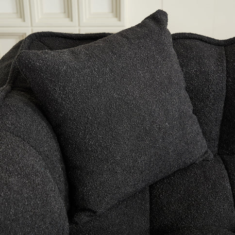 Cozy Beanbag Chair With High Resilience Foam Core For 2