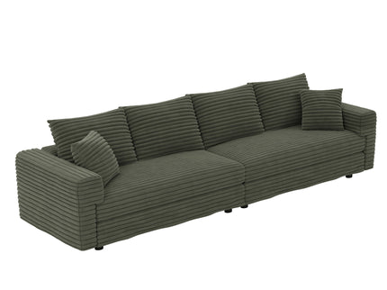 Modern Comfy Upholstered Sofa Cloud Couch & Deep Seat Couches