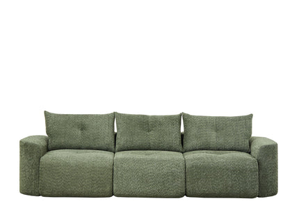 3 Seater With Thickened Armrests Sofa For Living Room
