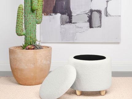 Corvair - Round Storage Ottoman