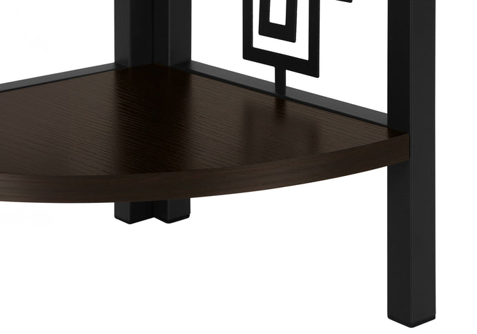 Bookshelf, Bookcase, Etagere, 4 Tier Corner, For Office, Transitional