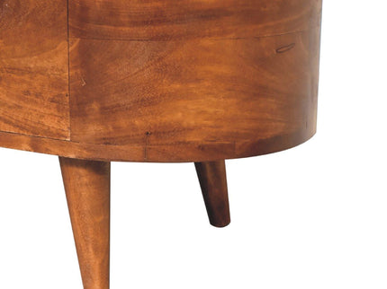 Rounded Lid Up Blanket Box