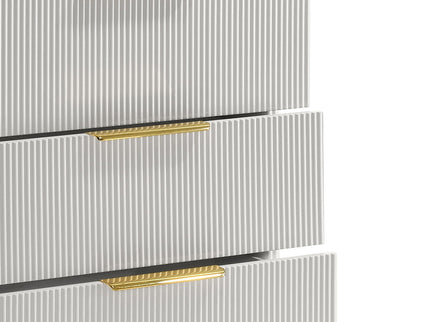 Giovanni - 5 Drawer Chest - White