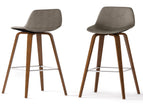 Dark Gray / Faux Leather