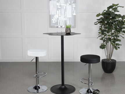 Fresno - Curved Cloud Shaped Bistro Bar Table Bar Table - Black