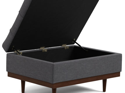 Mariah - Upholstered Lift Top Table Storage Ottoman