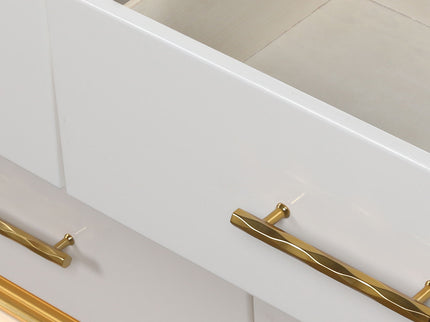 Obsession - 6 Drawer LED Dresser - White