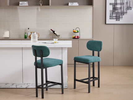 Modern Counter Height Stools (Set of 2)