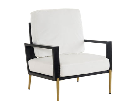Modern Armchair With Solid Wood Frame
