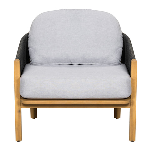 Grotta - Outdoor Wood Club Chair (Set of 2)