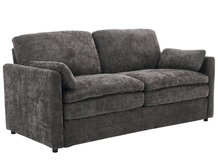 Cozy Upholstered Cushion Loveseat Sofa For Living Room