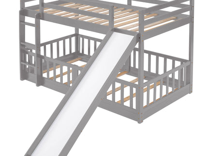 Functional Bunk Bed & Convertible Ladder And Slide