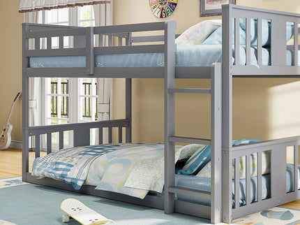 Solid Construction Bunk Bed & Ladder