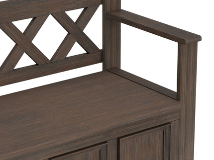 Amherst - Handcrafted Entryway Storage Bench