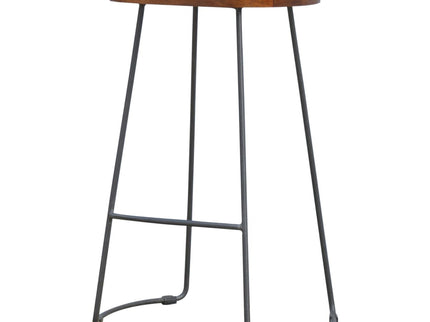 Chunky Bar Stool - Chestnut