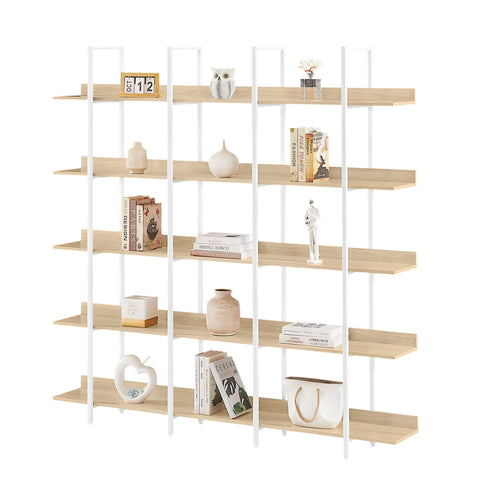 Vintage Industrial 5 Tier Bookcase