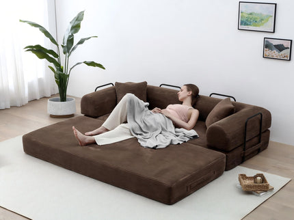 Convertible Foldable Floor Sofa Bed For Living Room