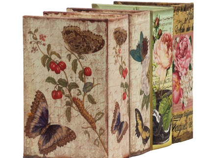 Book Boxes (Set of 4) - Multi