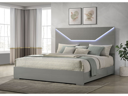 Pierce - Panel Bed LED Headboard