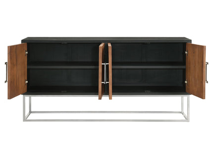 Washoe - 4 Door Accent Cabinet - Walnut