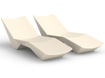 S - Shaped Pool Lounger, Ergonomic Design