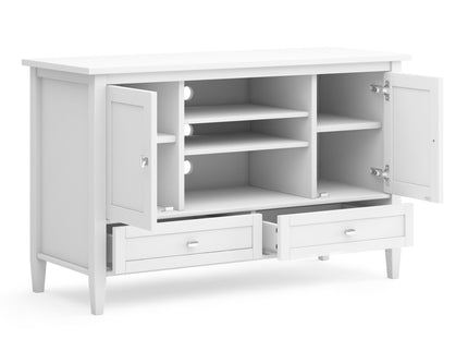 Warm Shaker - Transitional Style TV Media Stand