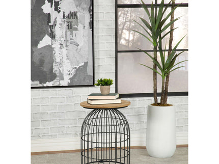 Boyd - Side Table - Gunmetal