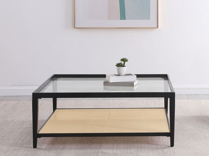 Kenneth - Square Coffee Table - Black