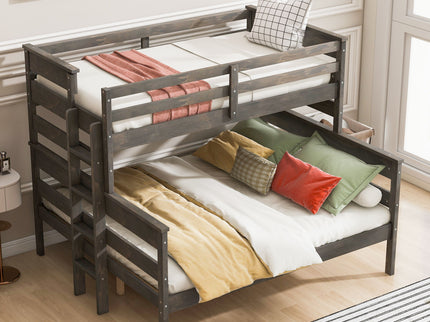 Detachable Design Bunk Bed With Ladder