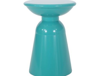 Outdoor Modern Metal End Large Table