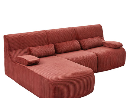 Oversized Sectional Sofa, Living Room Seating With Modular Design