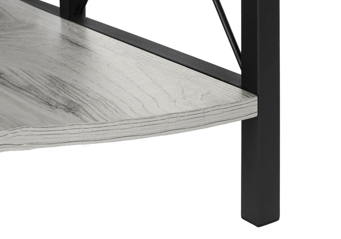 Bookshelf, Bookcase, Etagere, Corner, 4 Tier, Office, Marble Look Contemporary & Modern