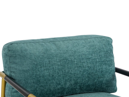 Modern Accent Chair With Cushions, Cozy Seating
