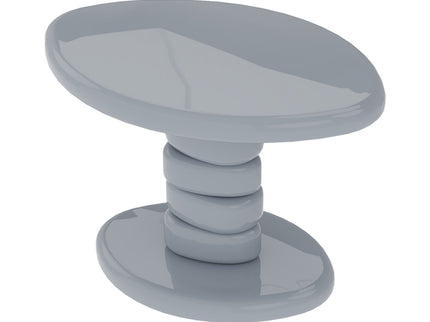 Stacked Cobblestone End Table
