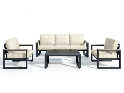 Modern Outdoor Sofa Set With Coffee Table